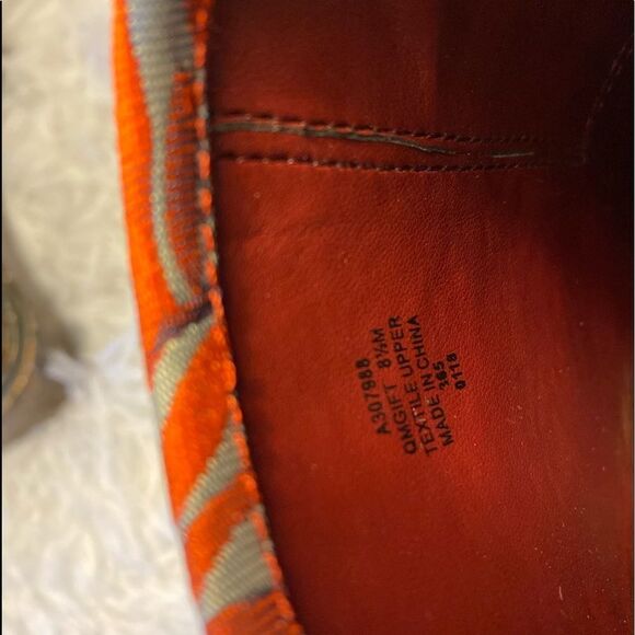 Marc Fisher New With Box Sz 8 1/2 Espadrille Slip On Colorful - Picture 11 of 11